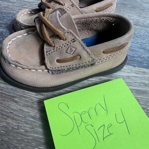 Sperry Kids Brown Moccasins